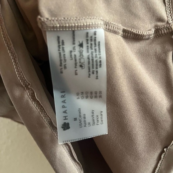 Hapari SZ Medium (8-10) Women's Mocha Luxe Swim Tankini - Picture 9 of 13